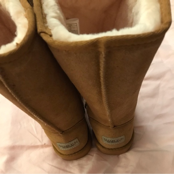5/25% off - Amazing, warm tan boots, size 40, can fit size 8.5 - Picture 6 of 8